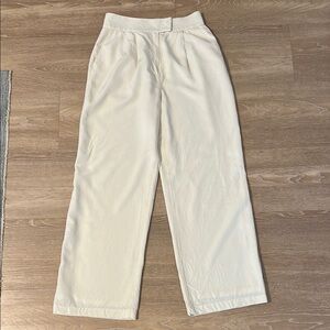 DISSH - Cream colored trousers - Tencel & linen blend - US6 - fully lined